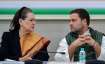 Rahul Gandhi with Sonia Gandhi at the party's ‘Steering