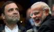 Congress president Rahul Gandhi and PM Narendra Modi.