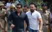 Bollywood actor Salman Khan arrives at the court to hear