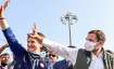 Congress leaders Rahul Gandhi and Priyanka Gandhi Vadra