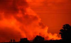 Volcano erupts near Congolese city of Goma; residents flee