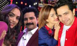 Karan Mehra with Himanshi Parashar and Nisha Rawal