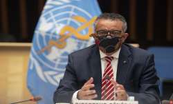 WHO chief Tedros Adhanom Ghebreyesus in his keynote speech