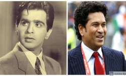 dilip kumar, sachin tendulkar