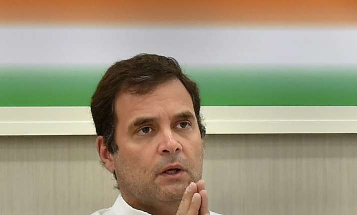 Congress President Rahul Gandhi
