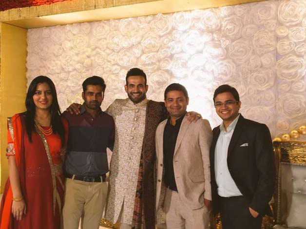Irfan Pathan Hosts Grand Wedding Reception