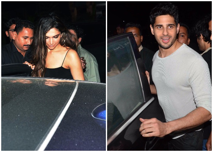 In Pics: Deepika, Sidharth, Aditya and Sonakshi party together at Koko