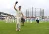 Alastair Cook of England leaves the field after the final